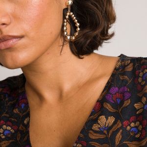 LA REDOUTE COLLECTIONS - Oorringen - Goudkleur - Staal