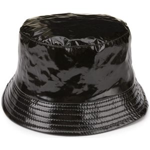 Vernist bucket hat LA REDOUTE COLLECTIONS. Polyamide materiaal. Maten één maat. Zwart kleur
