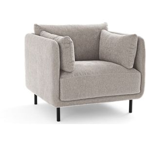 Fauteuil, getextureerde stof, Victor