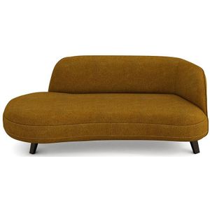 Zetel geweven mêlee, Rosebury AM.PM. Gevlochten mêlee materiaal. Maten één maat. Geel kleur
