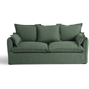 Zetel polyester, Odna LA REDOUTE INTERIEURS. Polyester materiaal. Maten 5-zit. Groen kleur