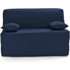 Bankstel BZ mousse Bultex 9 cm SO'HOME. Katoen materiaal. Maten 160 x 200 cm. Blauw kleur