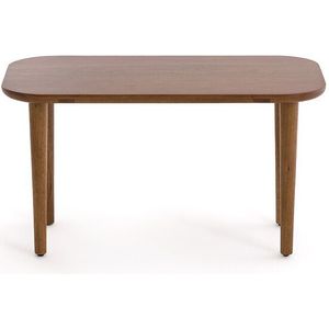 Rechthoekige salontafel in massief notenhout, Marlo LA REDOUTE INTERIEURS. Hout materiaal. Maten één maat. Kastanje kleur