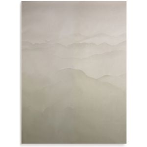 Panoramisch behangpapier, berglandschap, H 2,7 m, Munta AM.PM. Papier materiaal. Maten é�én maat. Beige kleur