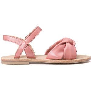 Platte sandalen met klittenband LA REDOUTE COLLECTIONS. Polyurethaan materiaal. Maten 37. Roze kleur