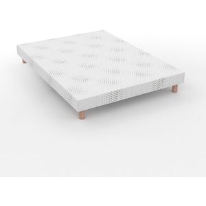 Beklede bedbodem met overtrokken latten LA REDOUTE INTERIEURS - BEST. Multiplex materiaal. Maten 120 x 190 cm. Wit kleur