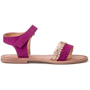 Leren sandalen LA REDOUTE COLLECTIONS. Leer materiaal. Maten 35. Roze kleur