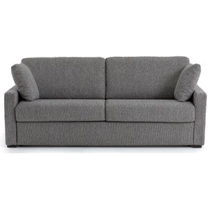 Gestructureerde gevlekte slaapbank, Bultex, Timor LA REDOUTE INTERIEURS. Texturé chiné materiaal. Maten 3-zit. Grijs kleur