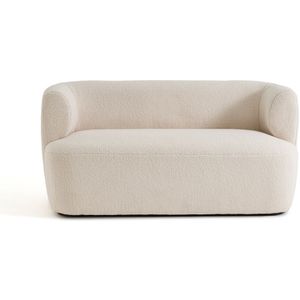 Nidou - Bank - 2-zit - Beige - Bouclette Materiaal