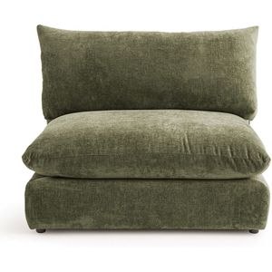 Modulaire zetel, getextureerd fluweel, Malo LA REDOUTE INTERIEURS. Getextureerd fluweel materiaal. Maten 1-zit. Groen kleur
