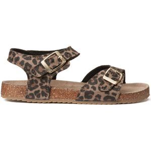 Sandalen, luipaardmotief LA REDOUTE COLLECTIONS. Polyurethaan materiaal. Maten 30. Andere kleur