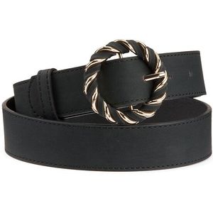 Riem met fantasie gesp LA REDOUTE COLLECTIONS. Polyurethaan materiaal. Maten 85 cm. Zwart kleur