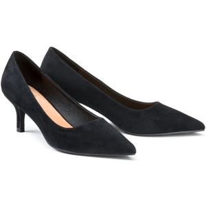 Pumps met naaldhak LA REDOUTE COLLECTIONS. Synthetisch materiaal. Maten 40. Zwart kleur