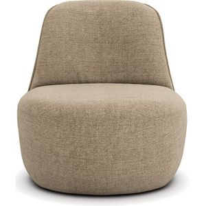 Draaiende fauteuil in gerecyclede stof, Rosebury