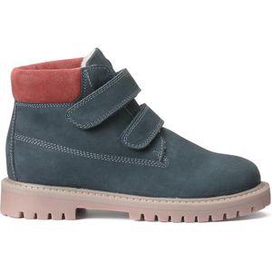 Boots in leer LA REDOUTE COLLECTIONS. Leer materiaal. Maten 32. Blauw kleur