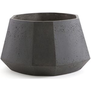 Bloempot in cement, diameter 81,2 cm, Ohma AM.PM. Cement materiaal. Maten één maat. Grijs kleur