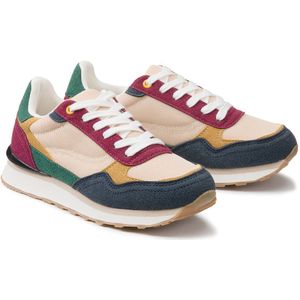 Running sneakers, multicolor, retro stijl LA REDOUTE COLLECTIONS. Polyurethaan materiaal. Maten 37. Multicolor kleur