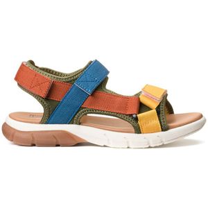 Sandalen met klittenband LA REDOUTE COLLECTIONS. Polyurethaan materiaal. Maten 35. Multicolor kleur