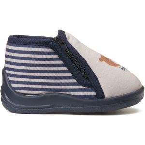 LA REDOUTE COLLECTIONS - Pantoffels - Beige - Polyester - Ritssluiting