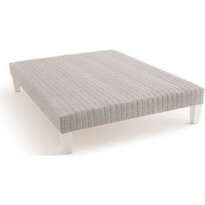 Lattenbodem met beklede latten, H16 cm AM.PM. Multiplex materiaal. Maten 140 x 190 cm. Grijs kleur