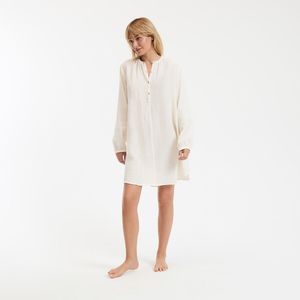 Blouse en gaze de coton Rouge Femme Kiabi Blouse en gaze de coton Rouge Femme Kiabi