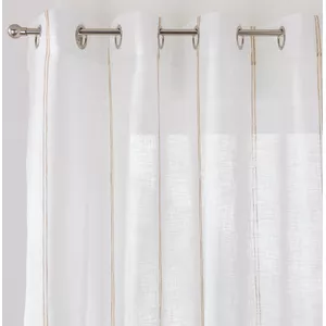 Jotex Ellen Short Linen Curtains - Flat Cafe Curtain, 250 cm Wide, 100% Linen (Pack of 1), Linen Beige, 75 x 250 cm Jotex Ellen Short Linen Curtains - Flat Cafe Curtain, 250 cm Wide, 100% Linen (Pack of 1), Linen Beige, 75 x 250 cm