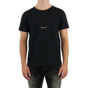Saint Laurent - Rive Gauche T-shirt - Wit - Katoen