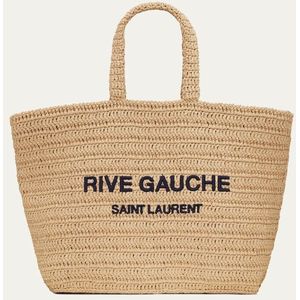 Saint Laurent Rive Gauche shopper met logo