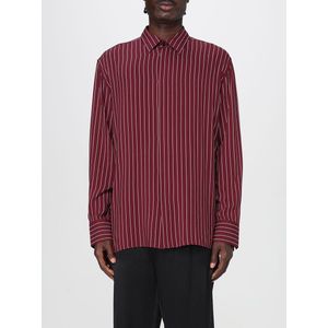 Saint Laurent, Heren, Overhemden, Rood, Maat: XL