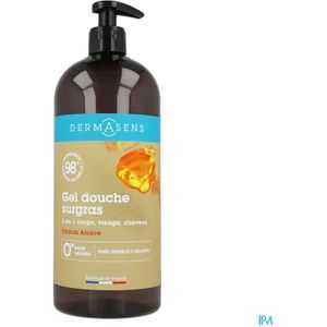 Dermasens - 3-in-1 Douchegel - Supervette Formule - Plantaardige Ingrediënten