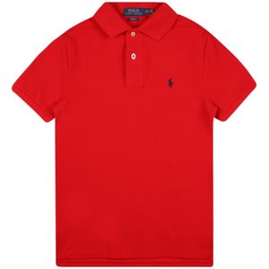 Polo Ralph Lauren - FRANCHI - Polo T-Shirt - Rood - Korte Mouw - Kinderen