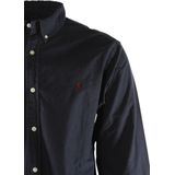 Ralph Lauren - Overhemd - Donkerblauw - Katoen - Slim Fit