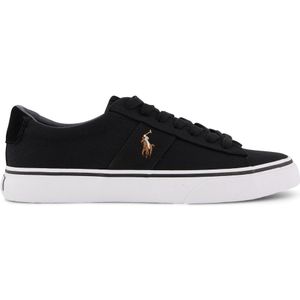 Polo Ralph Lauren sneakers zwart effen katoen