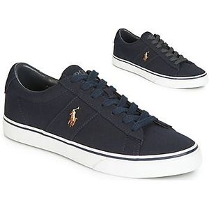 Polo Ralph Lauren - Sayer Sneakers - Marine - Canvas - Veterschoenen