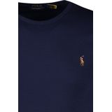Ralph Lauren - Custom Slim Fit T-Shirt - Blauw - Katoen