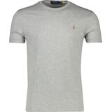 Polo Ralph Lauren T-shirt Grijs Getailleerd - Mannen - Never out of stock Collectie - Katoen