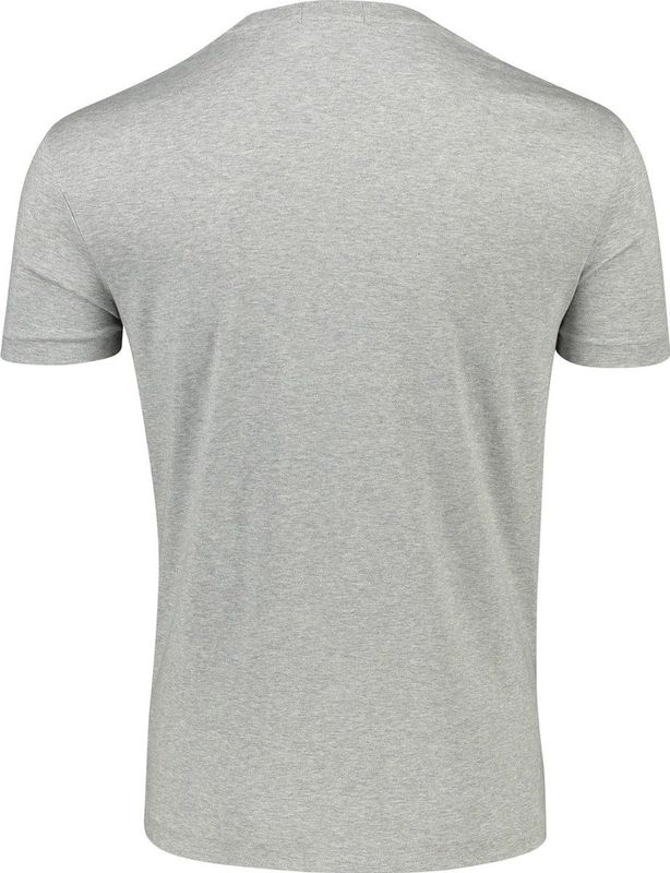 Polo Ralph Lauren T-shirt Grijs Getailleerd - Mannen - Never out of stock Collectie - Katoen