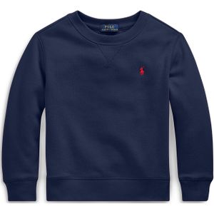 Polo Ralph Lauren - Sweatshirt - Navy/Rood - Sweatstof - Ronde Hals