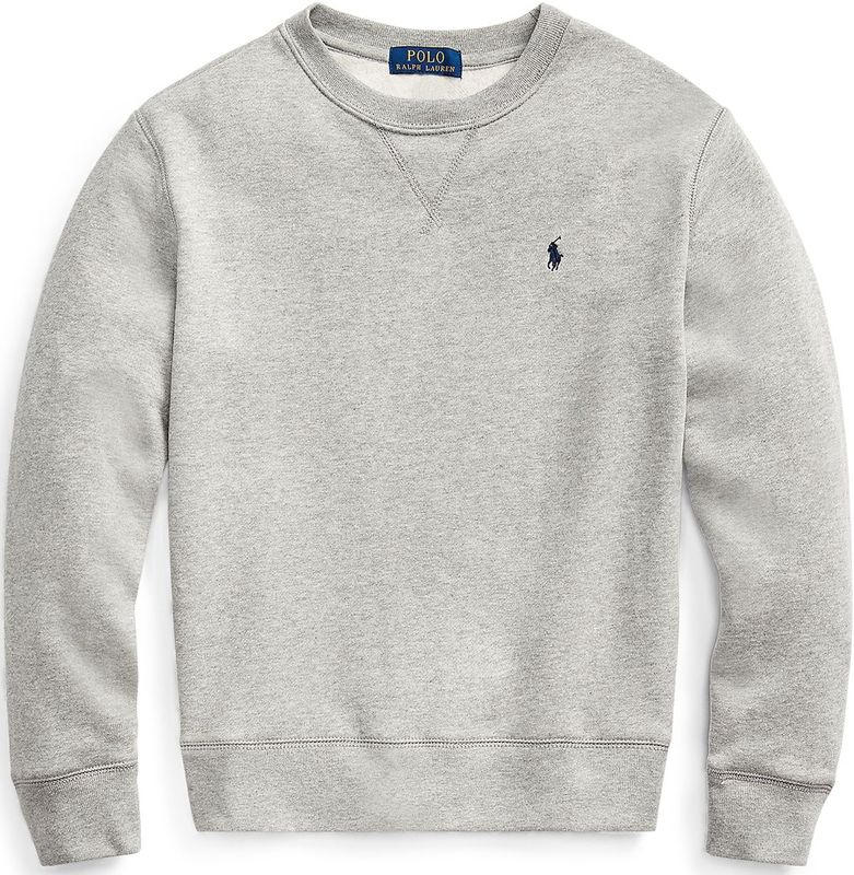 POLO RALPH LAUREN - Sweater - Grijs - Katoen - Geborduurde Pony