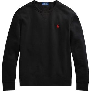 Sweater met ronde hals Polo RL Fleece POLO RALPH LAUREN. Katoen materiaal. Maten M. Zwart kleur