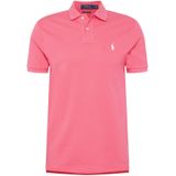 Shirt - Effen - Katoen - Slanke Pasvorm - Kwartmouw