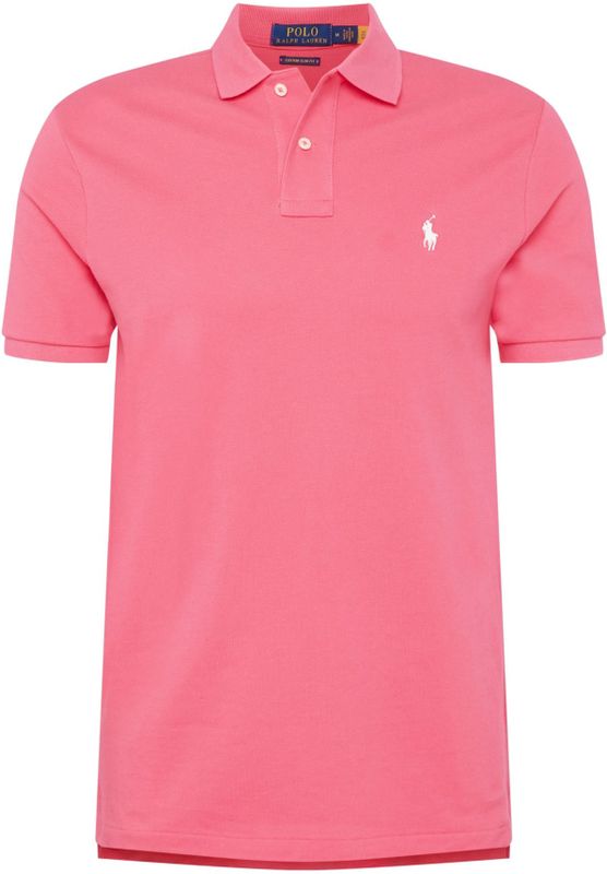 Shirt - Effen - Katoen - Slanke Pasvorm - Kwartmouw