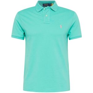 T-shirt - Effen - Katoen - Polokraag - Slanke Pasvorm