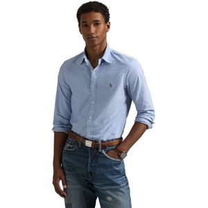 POLO Ralph Lauren Custom Fit Overhemd Blue Oxford