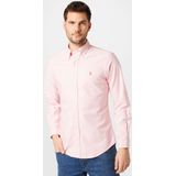 Polo Ralph Lauren, Heren, Overhemden, Roze, Maat: S Katoen,
