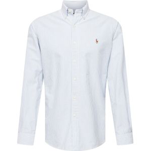Ralph Lauren - Overhemd - Lichtblauw - Katoen - Streepmotief