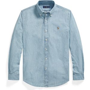 Polo Ralph Lauren - T-shirt - Blauw - Katoen - Korte Mouw