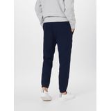Polo - Sportbroek - Marineblauw - Katoenmix - Elastische Tailleband