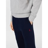 Polo - Sportbroek - Marineblauw - Katoenmix - Elastische Tailleband