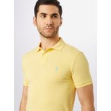 Polo Ralph Lauren - Katoenen Polo - Geel - Custom Slim Fit
